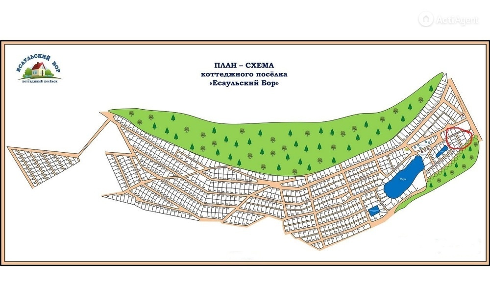 Кадастровая карта есаульский