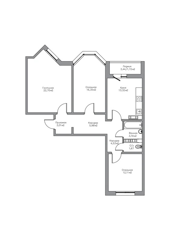 Продажа квартиры в новостройке, Оренбург, Фронтовиков - Фото 5
