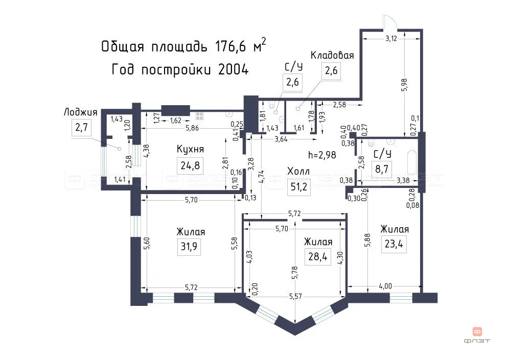Продажа квартиры, Казань, ул. Дубравная - Фото 33