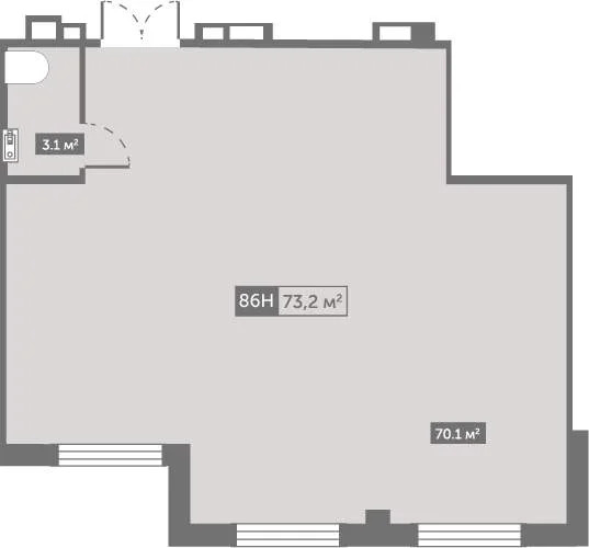 Продается ПСН 73.2 м2 - Фото 1