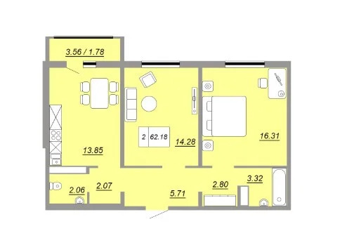 Продажа квартиры, Оренбург, ул. Юркина - Фото 11