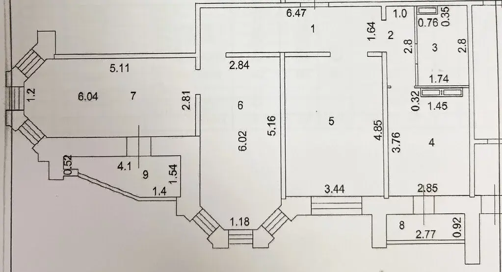 3-комнатная квартира в г. Дмитров, ул. Космонавтов, дом 54 - Фото 23