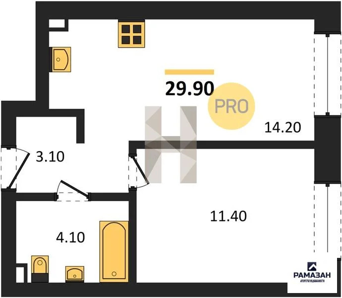 Продажа квартиры в новостройке, Казань, м. Проспект Победы, ул. ... - Фото 1