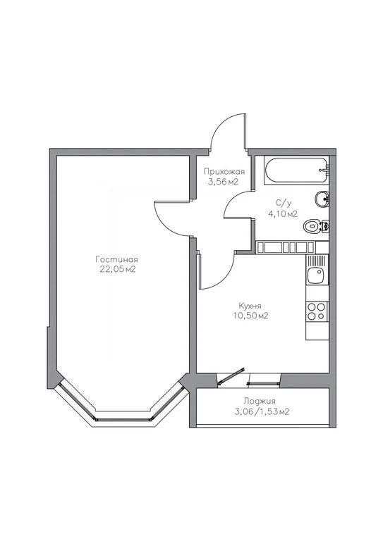Продажа квартиры в новостройке, Оренбург, Победы пр-кт. - Фото 3
