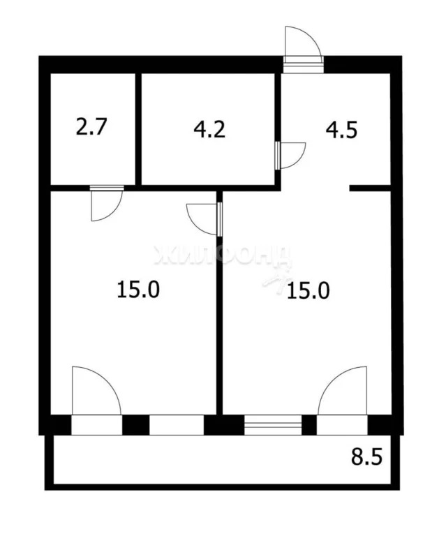 Продажа квартиры, Краснообск, Новосибирский район, жилой комплекс ... - Фото 10