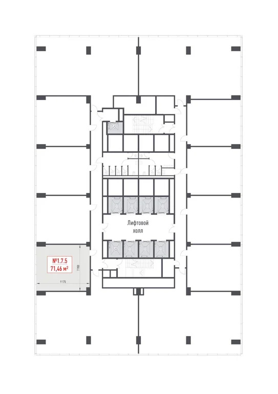 Продажа офиса 71.46 м2 - Фото 1