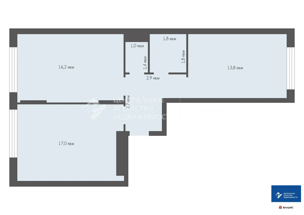 Продажа квартиры, Рязань, улица Александра Полина - Фото 16