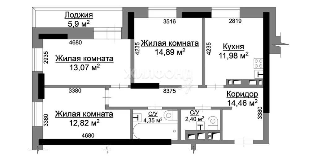 Продажа квартиры, Новосибирск, ул. Немировича-Данченко - Фото 30