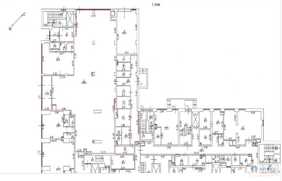 Продажа помещения (ПСН) пл. 484 м2 под магазин,  м. Селигерская в ... - Фото 1