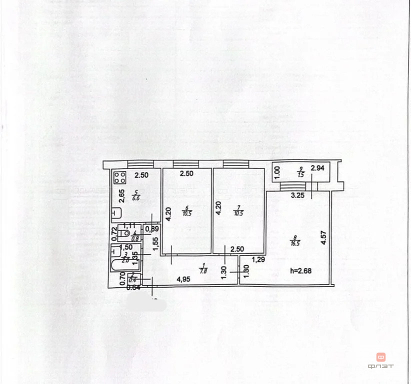 Продажа квартиры, Казань, ул. Кулахметова - Фото 18