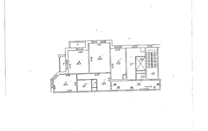 Продажа трехкомнатной квартиры 100.4м Северная ул., 59, Одинцово, ... - Фото 20