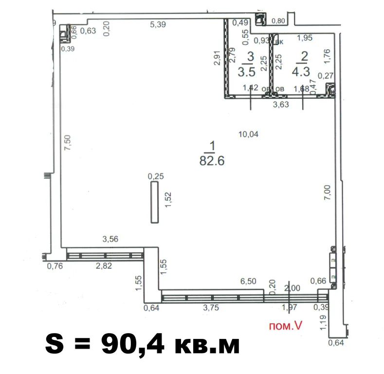 Аренда ПСН площадью 90.4 м2 - Фото 4