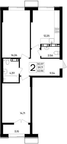 Продажа квартиры в новостройке, Севастополь, ул. Мате Залки - Фото 1