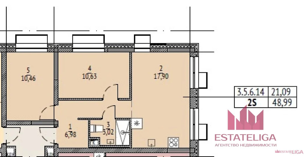 Продажа квартиры, Автомобильный проезд - Фото 1