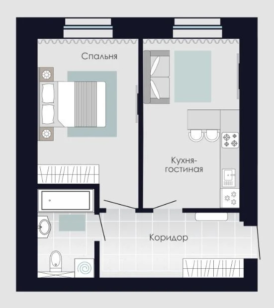 Продажа квартиры в новостройке, Пригородный, Оренбургский район, ул. ... - Фото 13