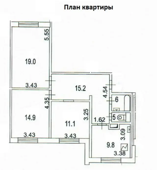 Продается 3-х комнатная квартира - Фото 22