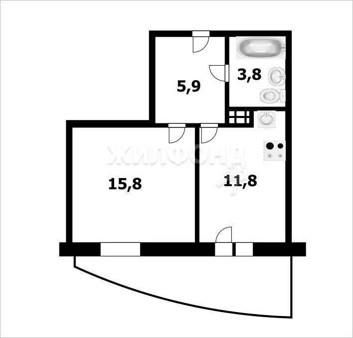 Продажа квартиры, Новосибирск, ул. Вилюйская - Фото 10