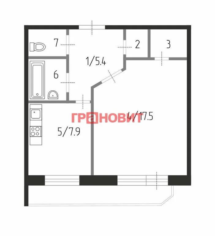 Продажа квартиры, Новосибирск, ул. Петухова - Фото 23