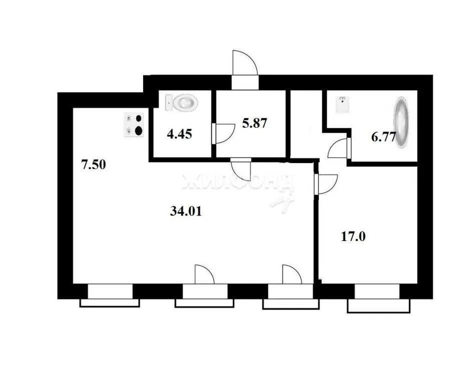 Продажа квартиры, Новосибирск, ул. Победы - Фото 14