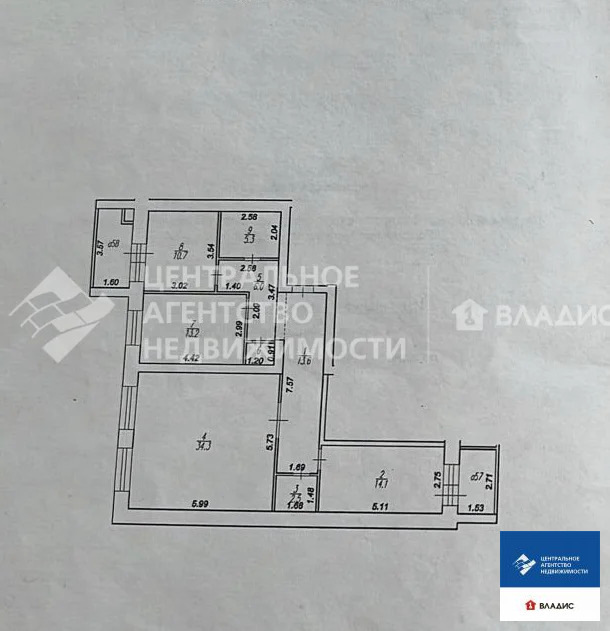 Продажа квартиры, Рязань, улица 2-я Линия - Фото 2