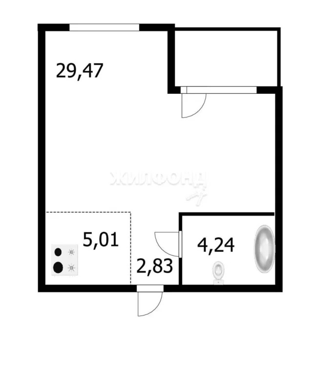 Продажа квартиры, Новосибирск, ул. Дуси Ковальчук - Фото 14