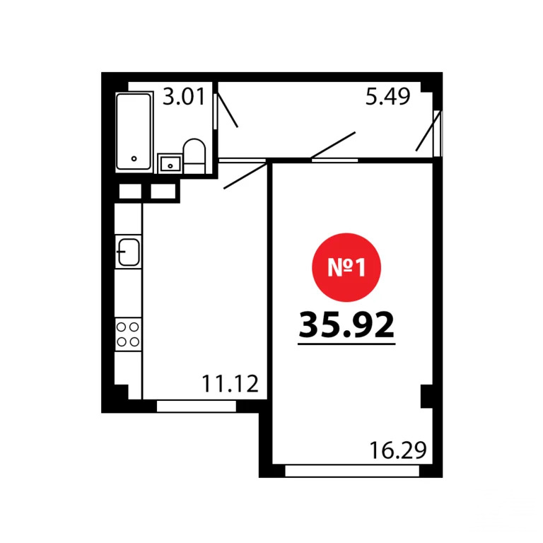 Продажа квартиры в новостройке, Перово, Симферопольский район, ул. ... - Фото 2