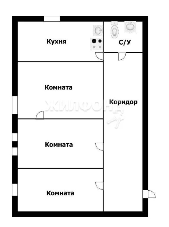 Продажа квартиры, Новолуговое, Новосибирский район, 3-й квартал - Фото 11