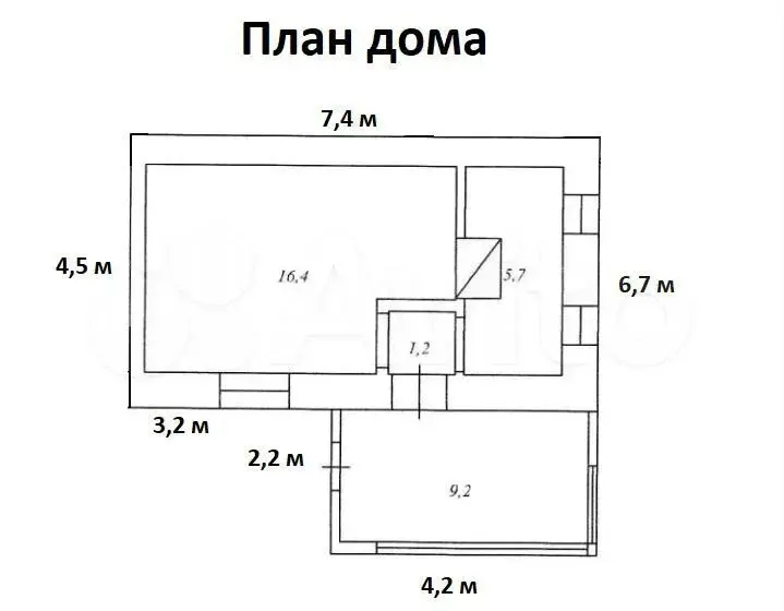 Дом 32,8 м на участке 7 сот. - Фото 6