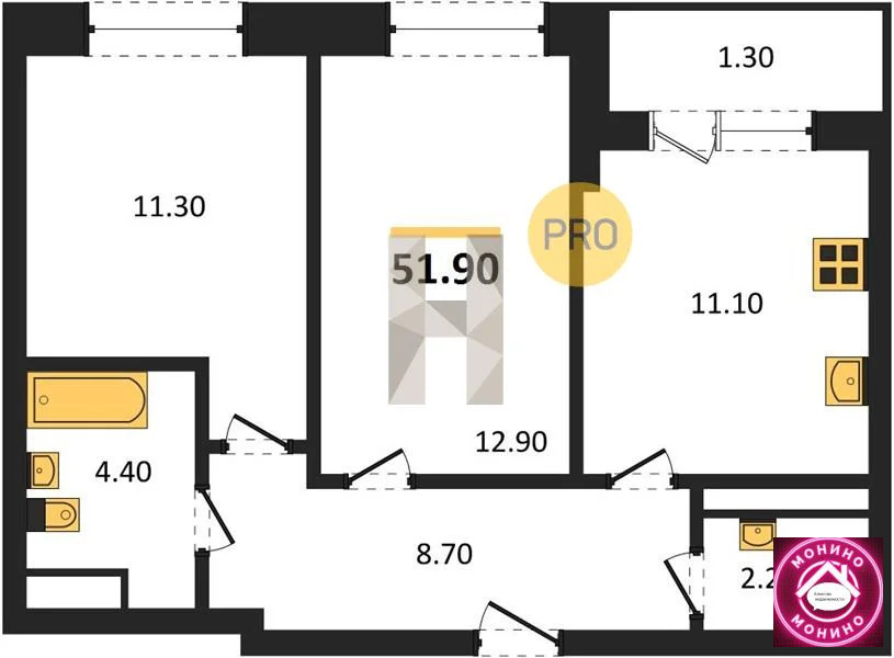 Продажа квартиры в новостройке, Братовщина, Пушкинский район, ... - Фото 0