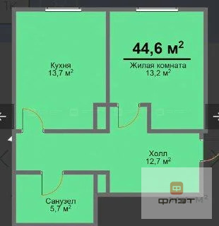 Продажа квартиры, Куюки, Пестречинский район, 16-й квартал - Фото 1