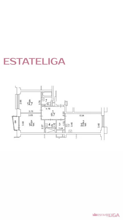 Продажа квартиры, улица Янковского - Фото 1