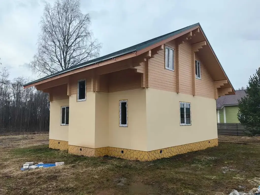 Новый дом 150 кв.м. в ДПК Сосновый Бор, 110 км от МКАД - Фото 0