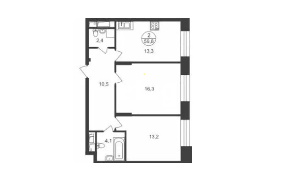 Продажа квартиры, Московский, Московский г. п., улица Никитина - Фото 9