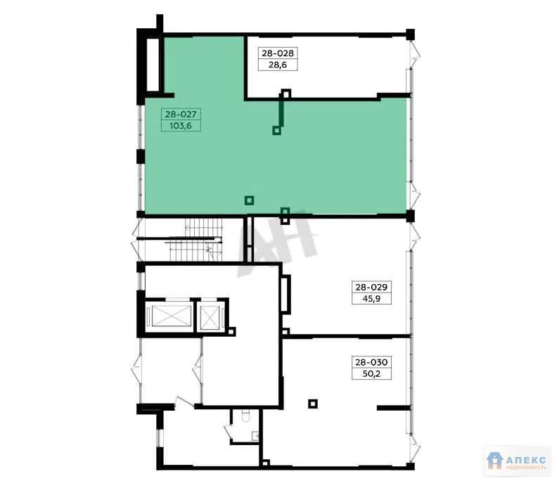 Продажа помещения (ПСН) пл. 104 м2 под аптеку, банк, бытовые услуги, ... - Фото 3