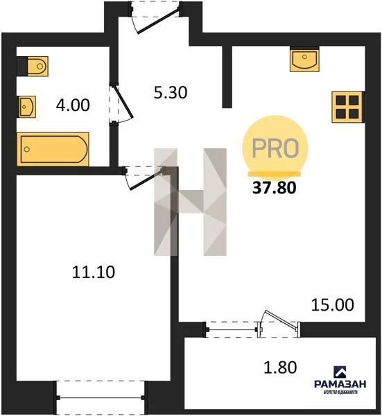 Продажа квартиры в новостройке, Казань, м. Горки, ул. Родины - Фото 1