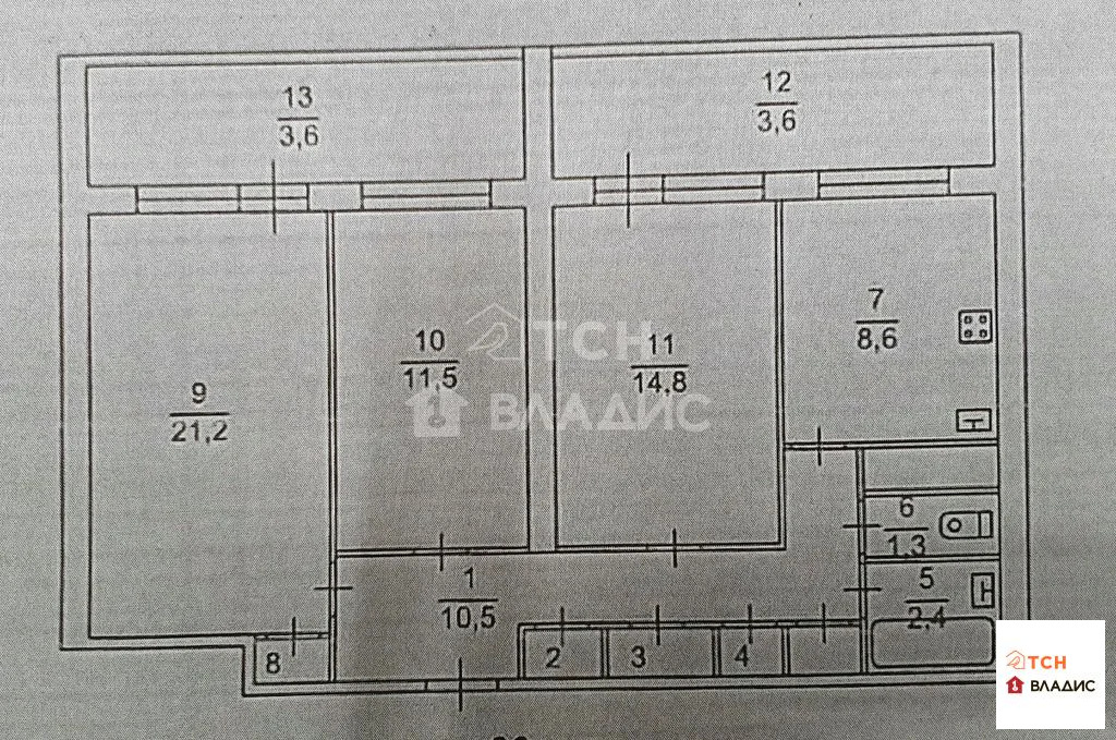Продажа квартиры, Балашиха, Балашиха г. о., ул. Кудаковского - Фото 19