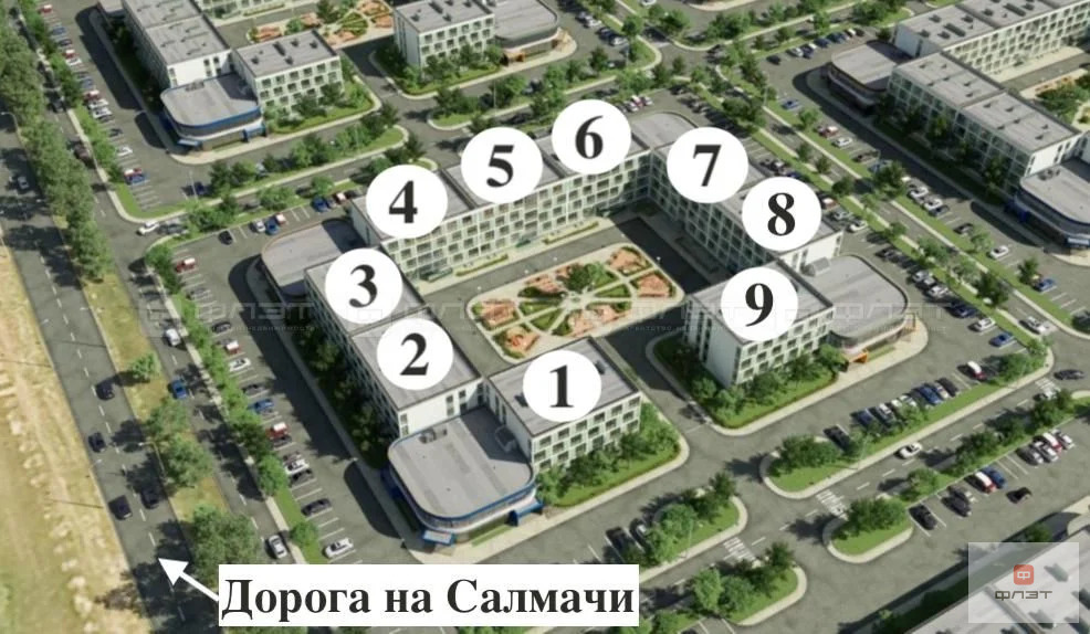 Продажа квартиры, Куюки, Пестречинский район, ул. Молодежная - Фото 8