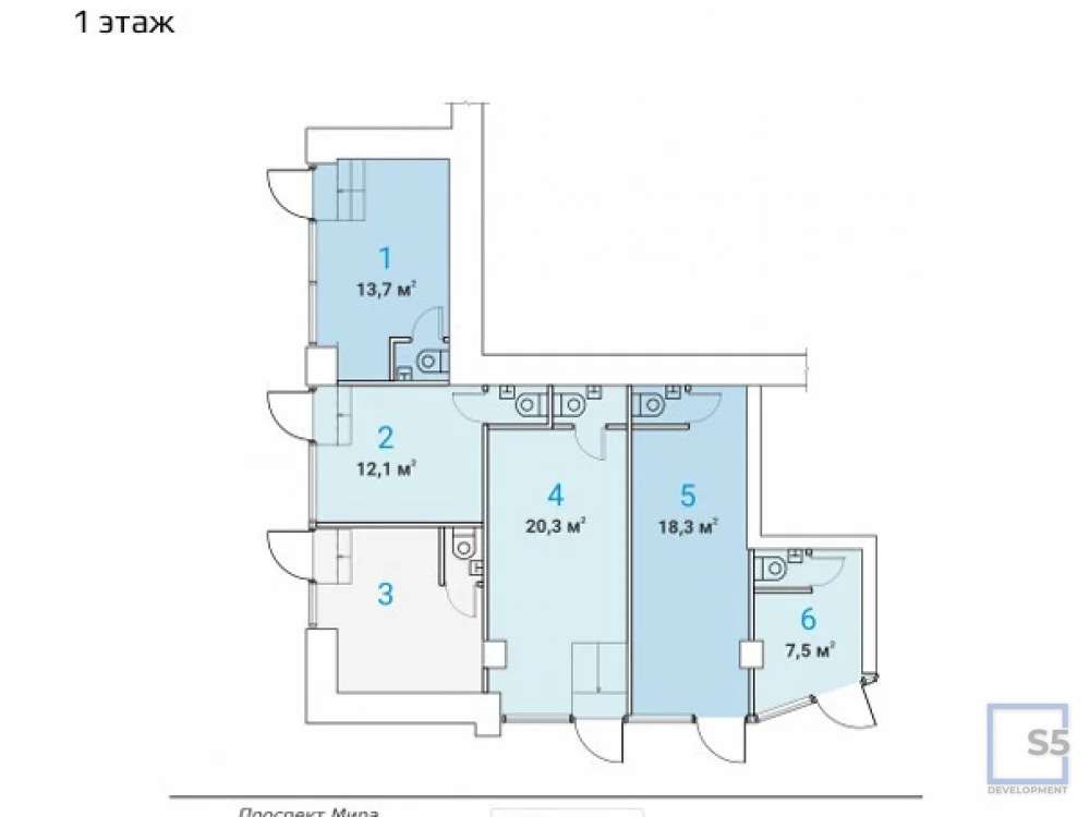 Аренда торгового помещения, м. Алексеевская, Мира пр-кт. - Фото 6