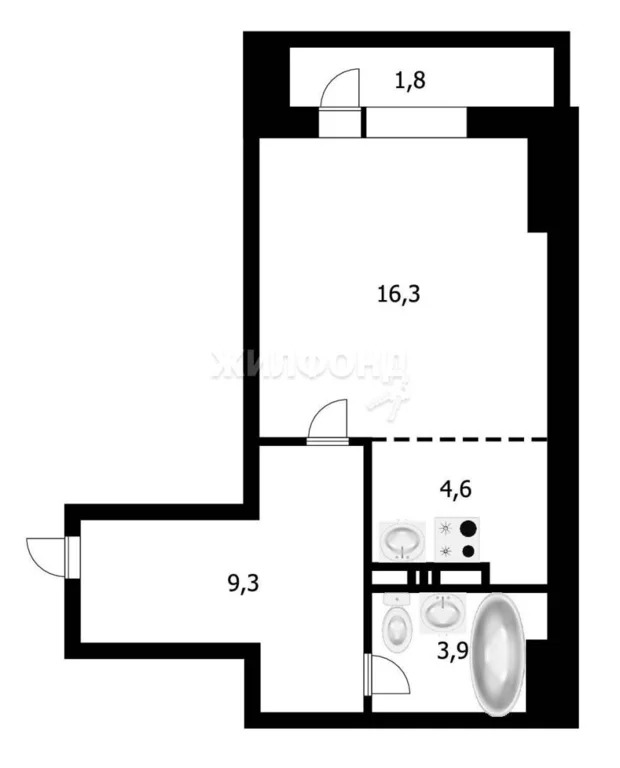 Продажа квартиры, Новосибирск, Сибиряков-Гвардейцев пл. - Фото 13