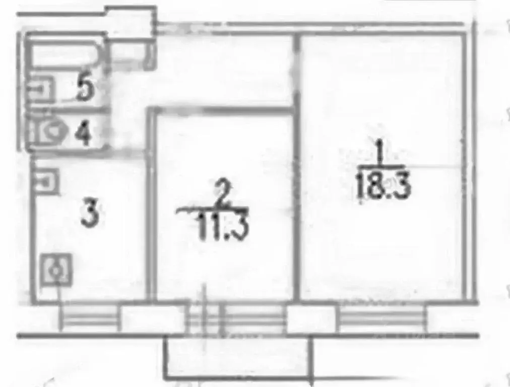 Продажа двухкомнатной квартиры 47.0м Ломоносовский просп., 34, Москва, ... - Фото 24