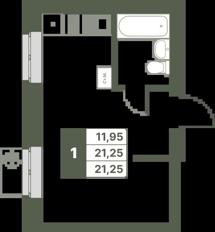 Продажа квартиры в новостройке, Уфа, улица Лётчиков - Фото 16
