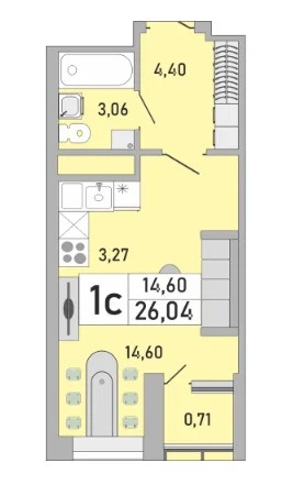 Продажа квартиры в новостройке, Оренбург, Победы пр-кт. - Фото 0