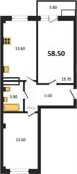 Продажа квартиры в новостройке, Севастополь, ул. Токарева - Фото 1