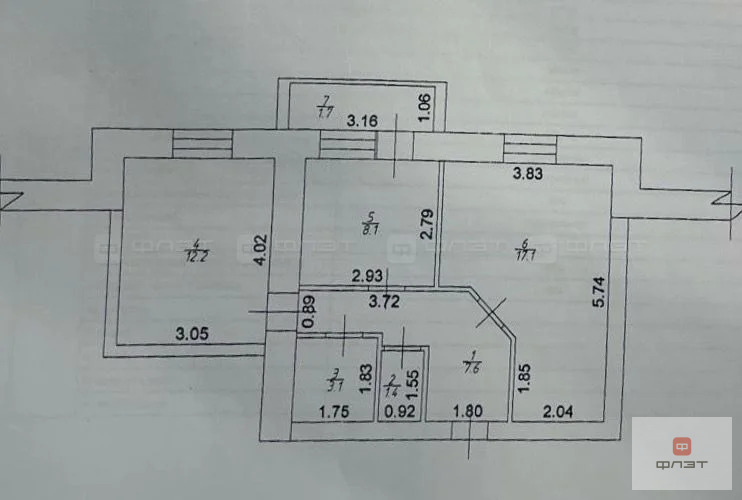 Продажа квартиры, Пестрецы, Пестречинский район, ул. 65 лет Победы - Фото 20
