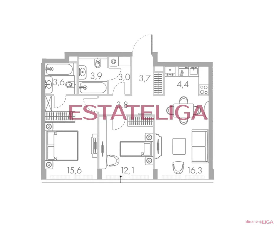 Продажа квартиры в новостройке, Кутузовский проезд - Фото 3