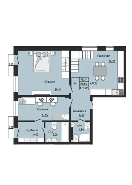 Продажа квартиры, Оренбург, Алексеевский пер. - Фото 1