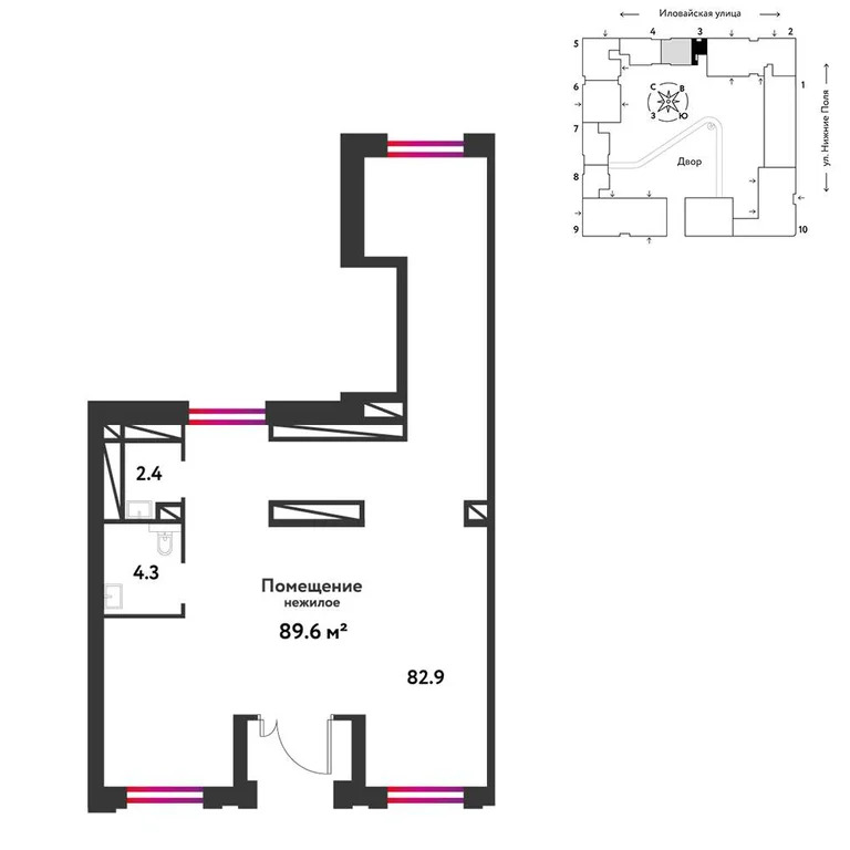 Продается ПСН 89.6 м2 - Фото 3
