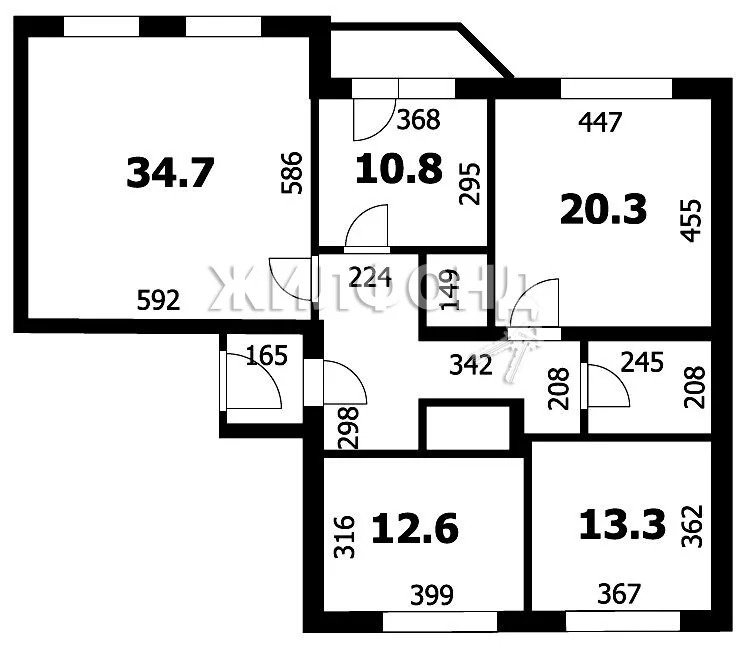 Продажа квартиры, Новолуговое, Новосибирский район, 3-й квартал - Фото 13