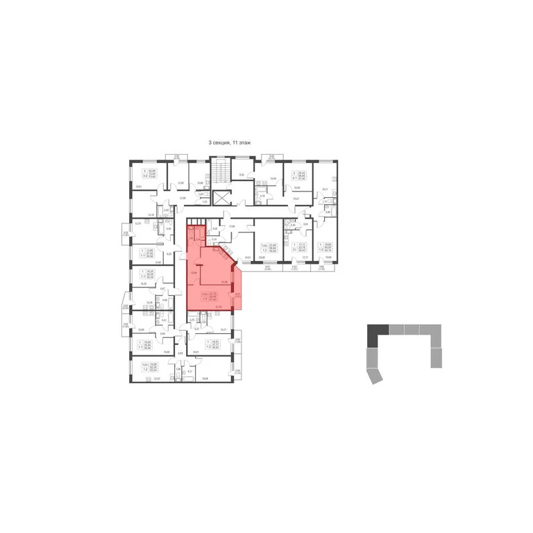 Продам 1-комн. квартиру 59.2 кв.м. - Фото 4