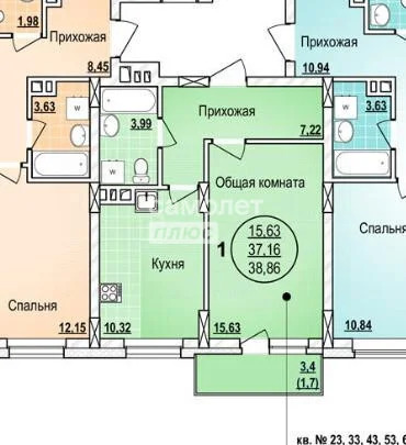 Продажа квартиры в новостройке, Новосибирск, ул. Писарева - Фото 0